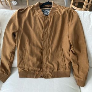 Levi’s faux suede bomber jacket